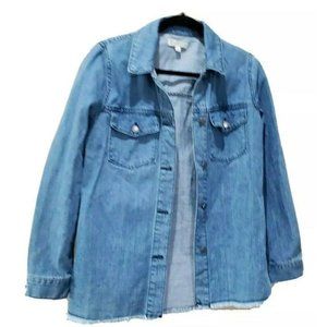 Love Fire. Juniors Sz. Small Jean Jacket